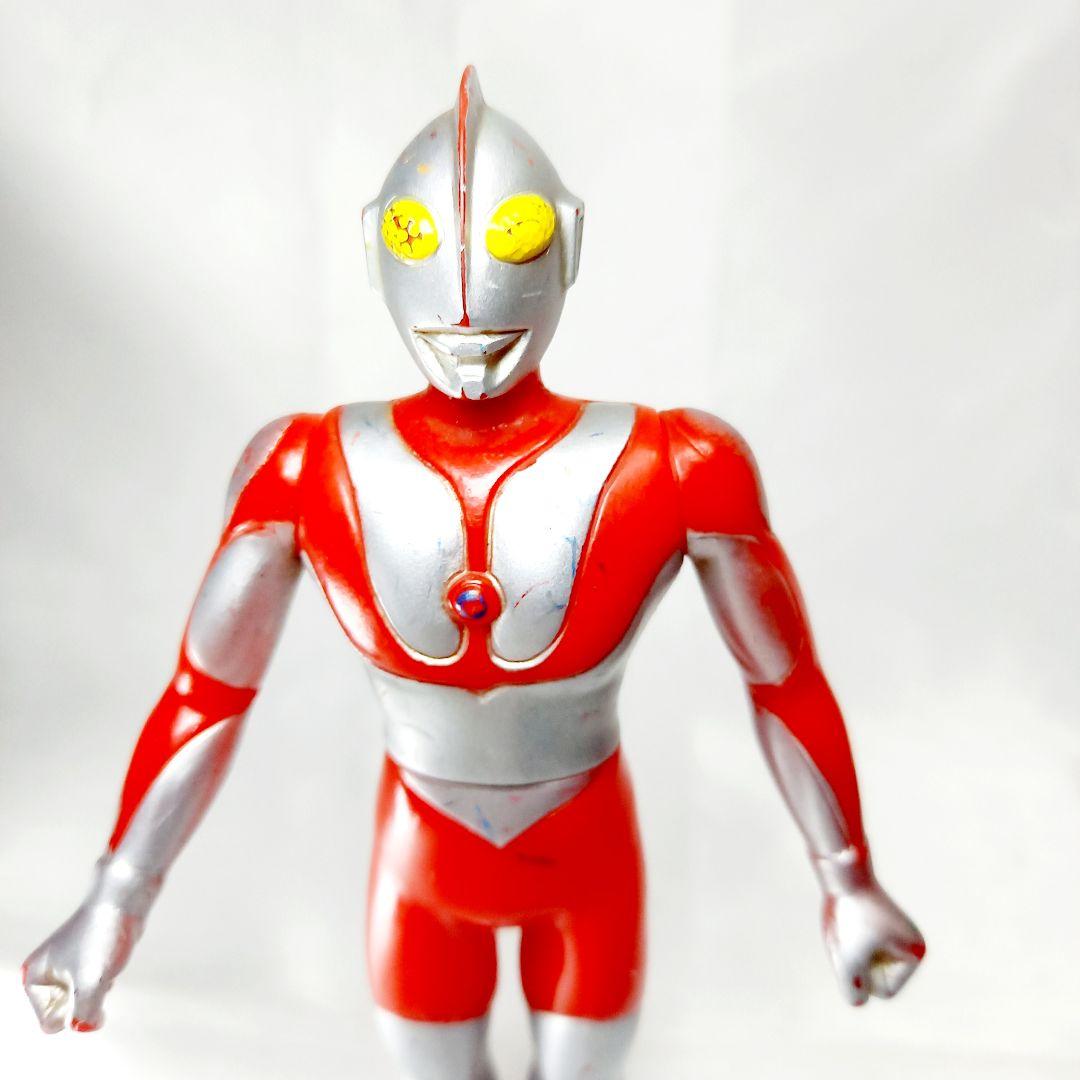 初代ウルトラマン ソフビフィギュア17センチ日本製/バンダイ - メルカリ