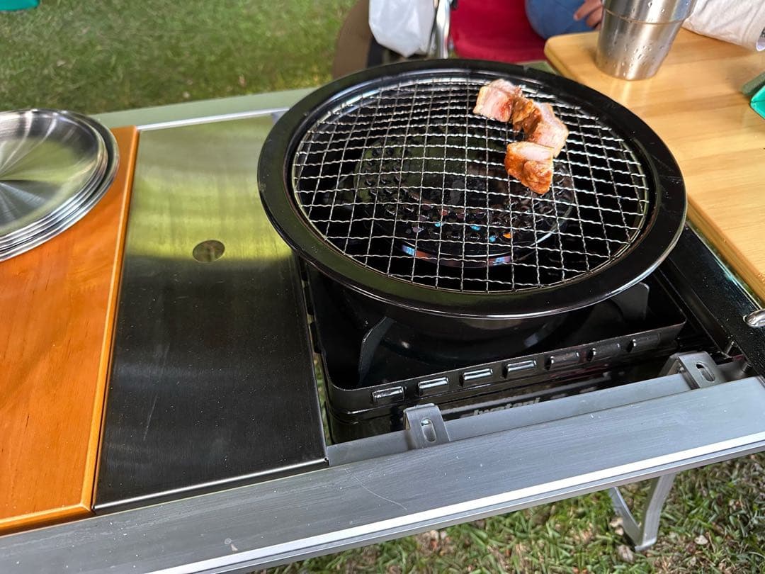 大人気！］IGTテーブル“タフまる”ビルトインラック［CB缶派必見