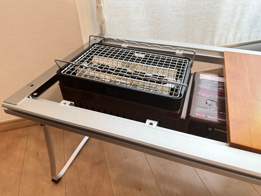 大人気！］IGTテーブル“タフまる”ビルトインラック［CB缶派必見⭐︎］