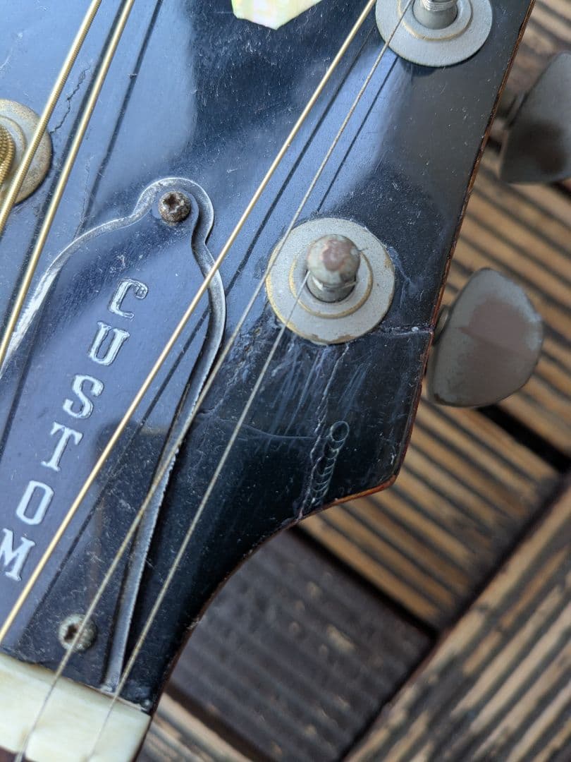 希少】Aria ギブソンコピーモデル｜現状品・ネック折れ等ジャンク