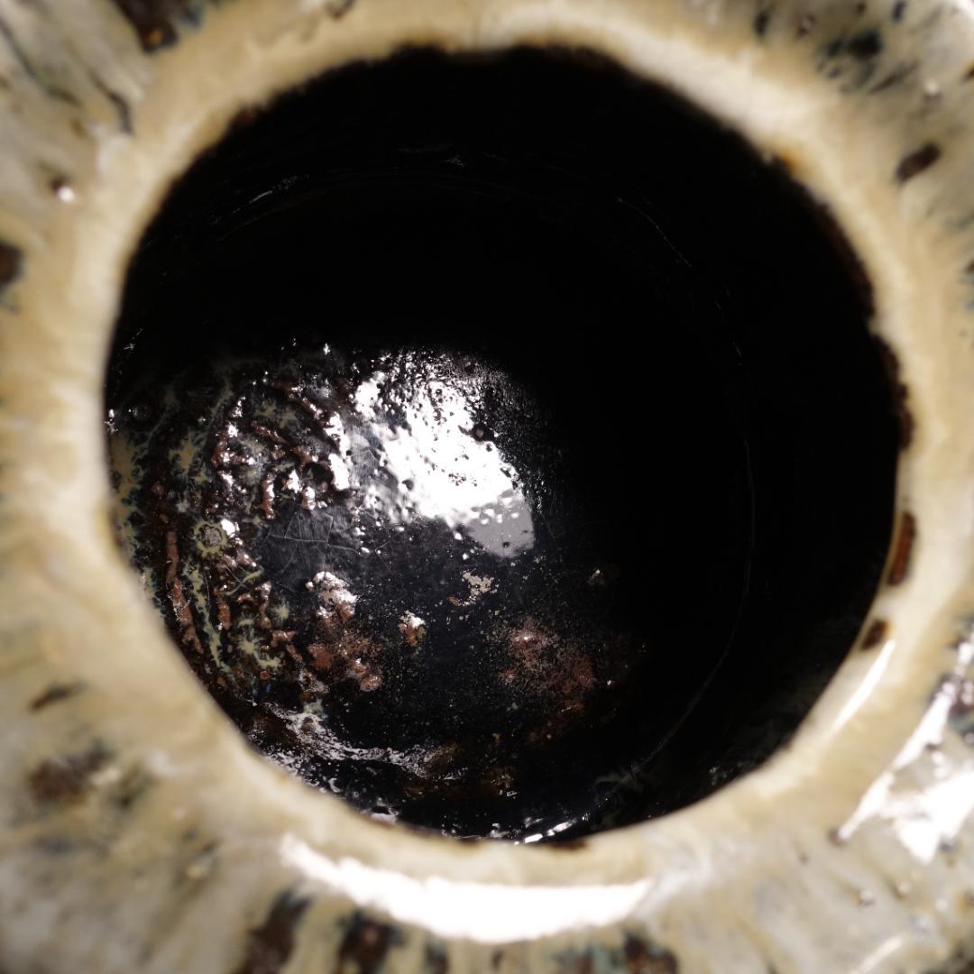 田中佐次郎 最上位作 朝鮮唐津 水指 釉調抜群の最高傑作 茶道具