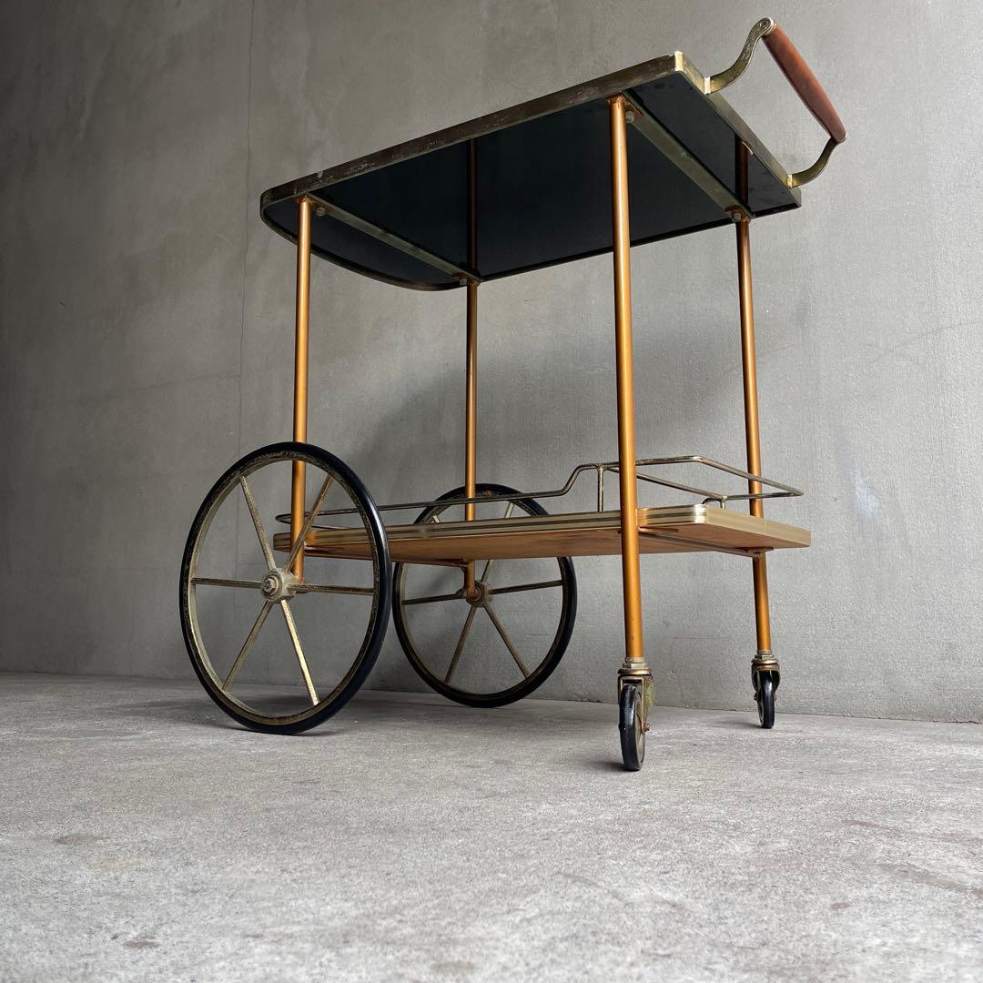 英国 PILKINGTON キッチンカート ティートロリー オールドヴィンテージ