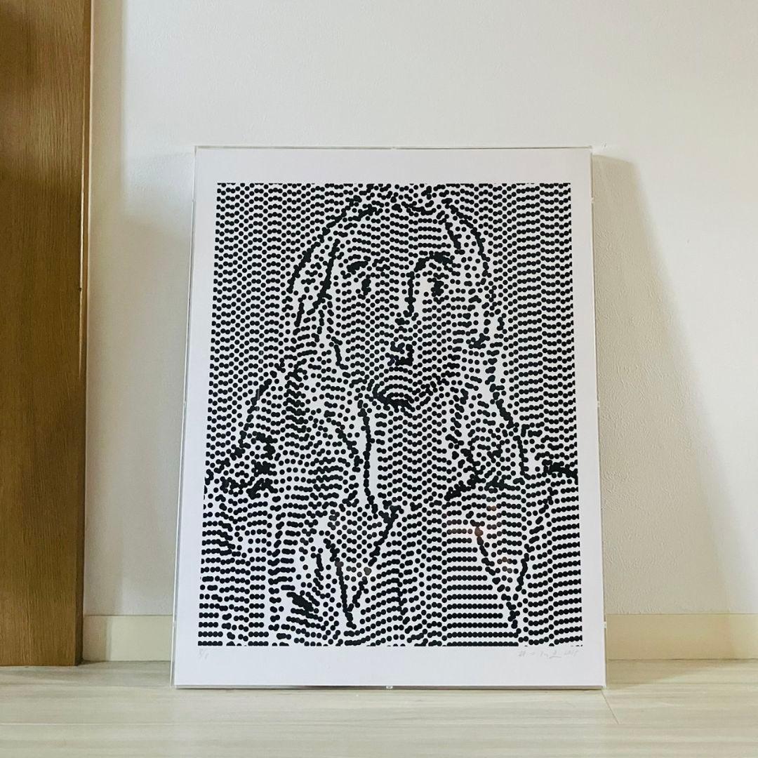 井口弘史 シルクスクリーン『Holes』現代アート