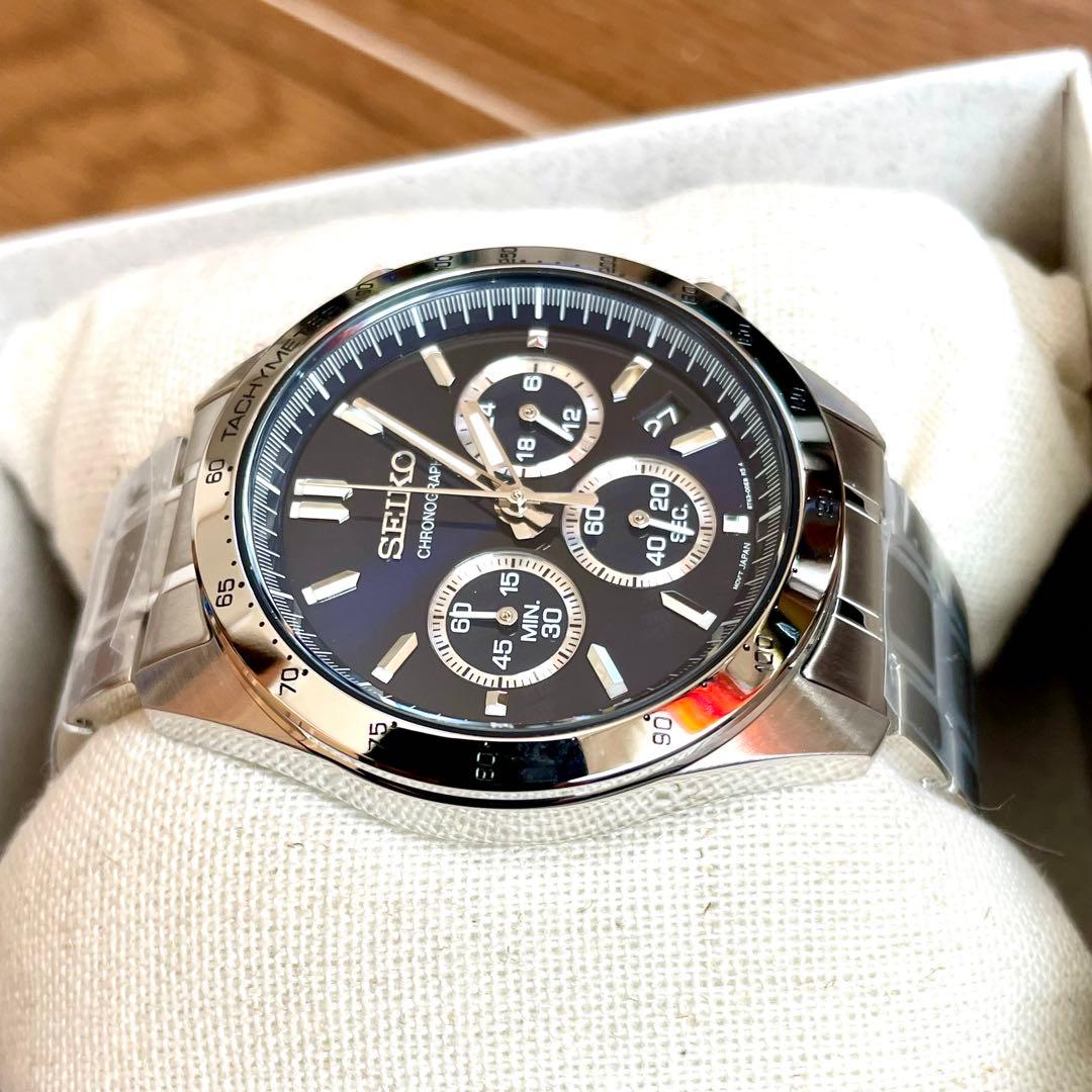 新品 セイコー SEIKO クロノグラフ クォーツ SBTR011