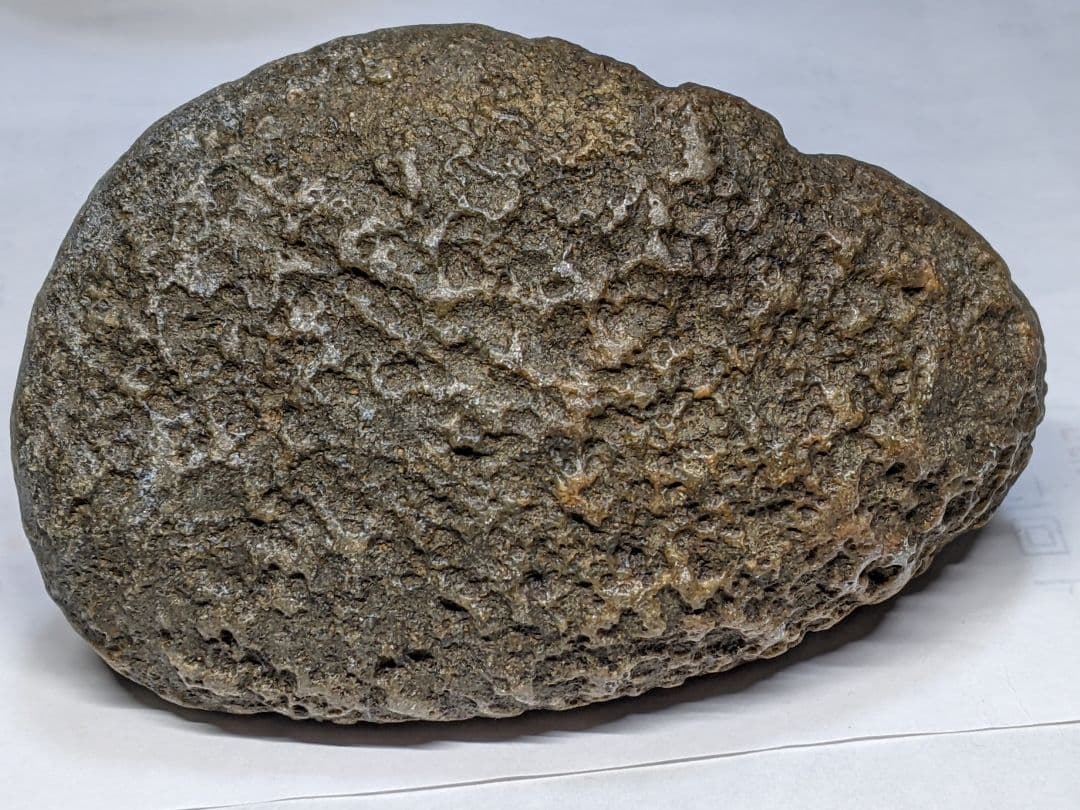 稀少 国産 石川県産 能登銀石 銀文石 銀花石 硫化瑪瑙 磨き石