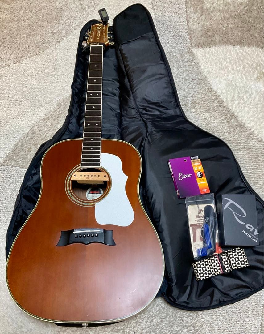 送料込み！モーリス エレアコ MG702S DV (ソフトケース付き) - メルカリ