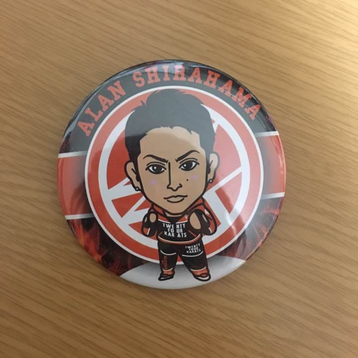 白濱亜嵐 EXILE GENERATIONS 直筆サイン入り 特大 缶バッジ 【公式通販