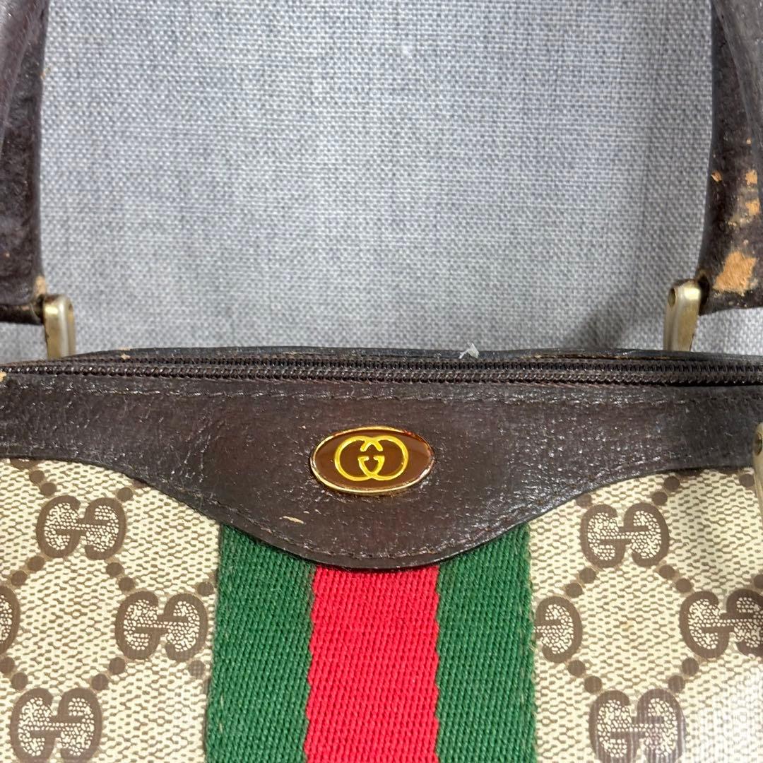 とく GUCCI オールドグッチ ハンドバッグ ミニボストンバッグ