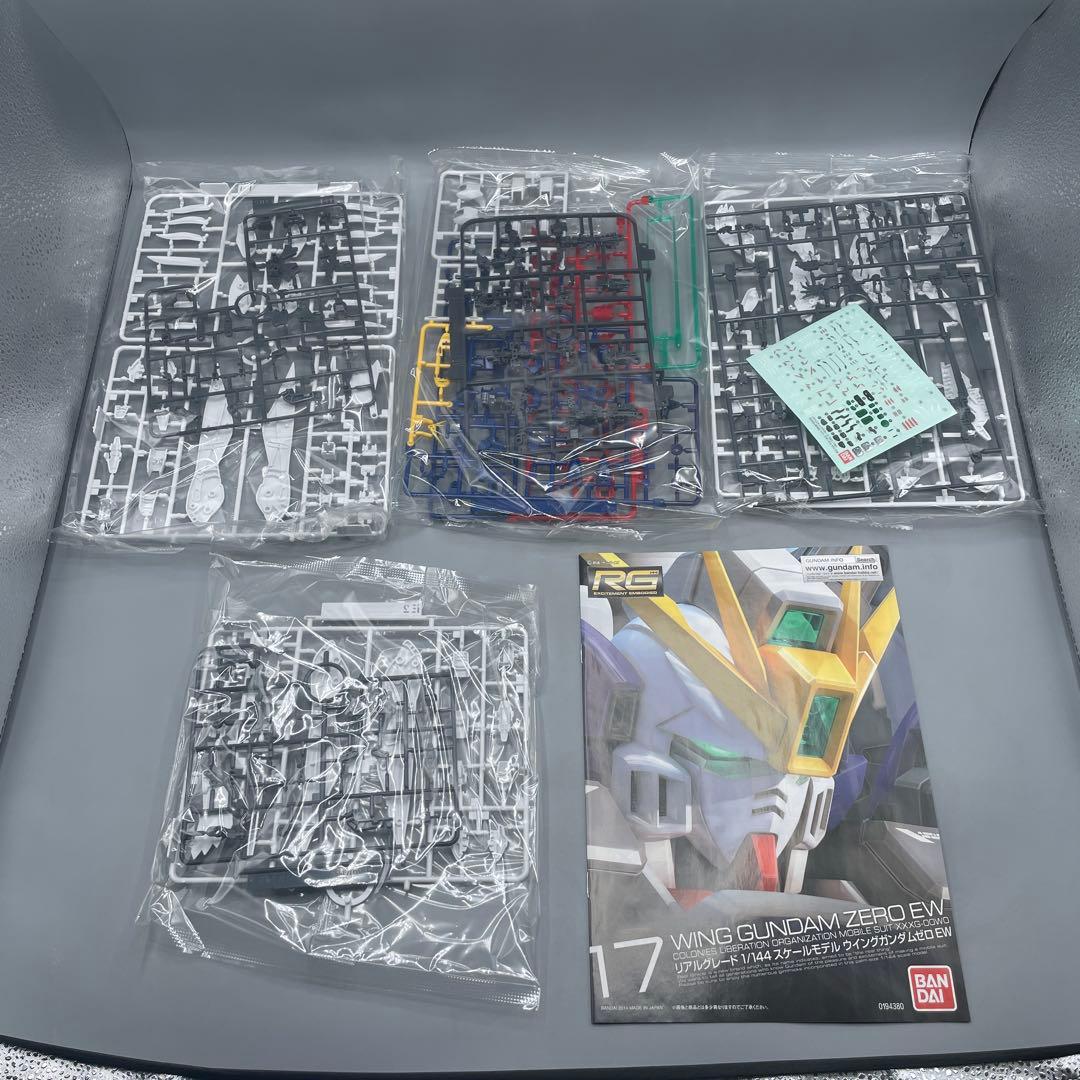 未組立 1/144 RG XXXG-00W0 ウィングガンダムゼロ EW - メルカリ