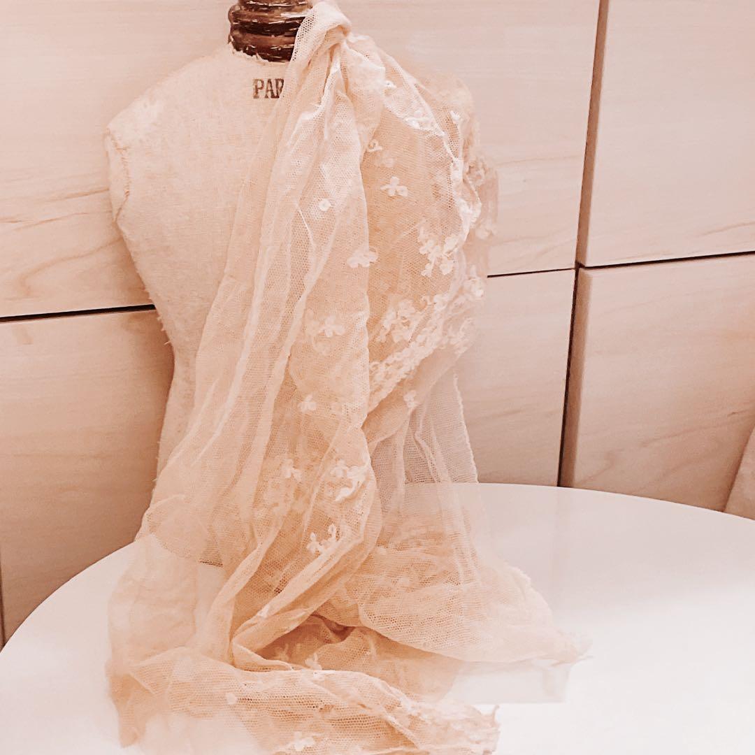 値下げしました✨フランス アンティーク チュール レース フランス アンティークチュールレース（0.9m） | grenierplus