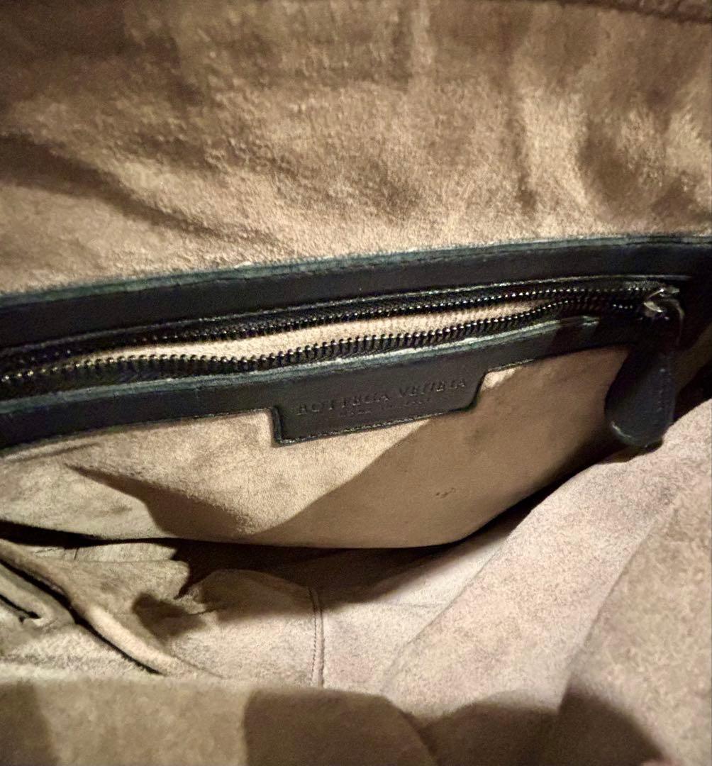 ボッテガべネタ　イントレチャート黒ポシェット