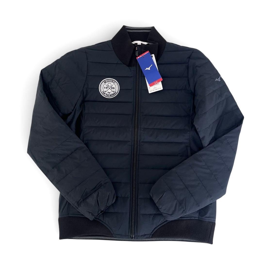 【新品タグ付】MIZUNO ブレスサーモ　ダウンジャケット　L レディース　黒