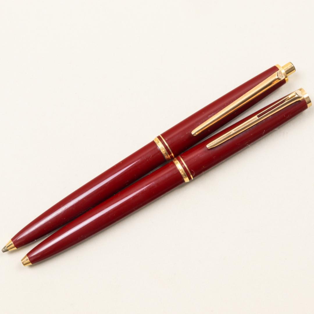 MONT BLANC バーガンディ木目ボールペン