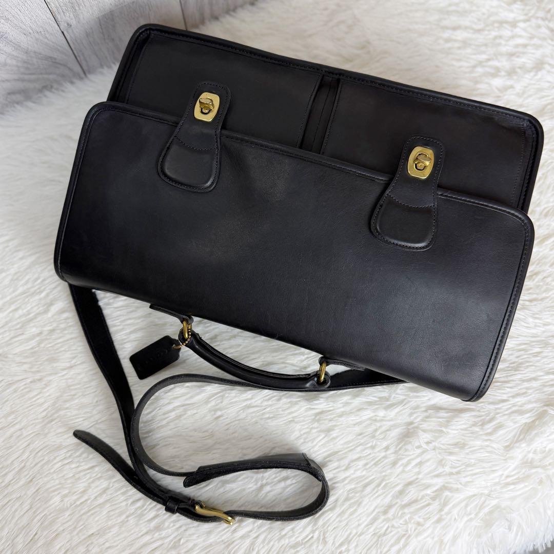 美品♡COACH オールド コーチ レザー 2way ビジネスバッグ USA製