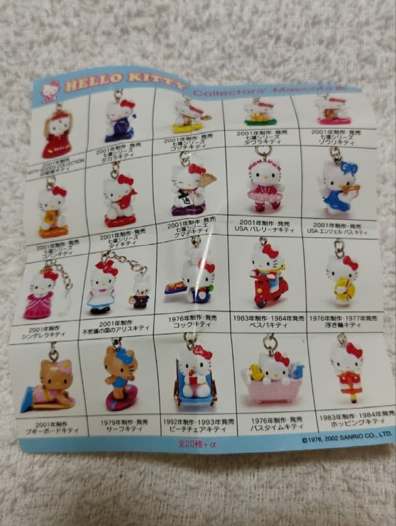 入手困難！新品☆ハローキティ☆コレクターズマスコット ホッピング 2002年