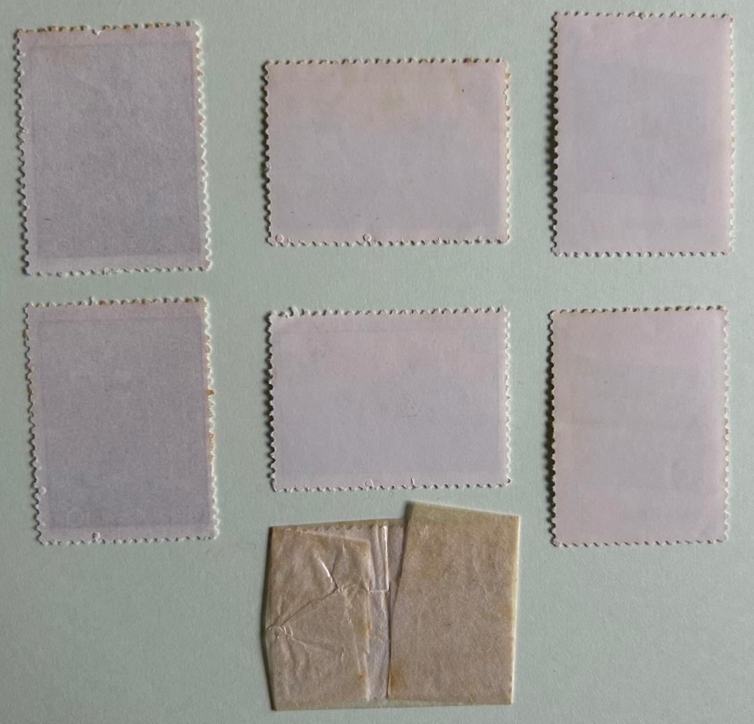 中国切手 革3 パリ・コミューン100周年 4種完 + 3枚 1971年