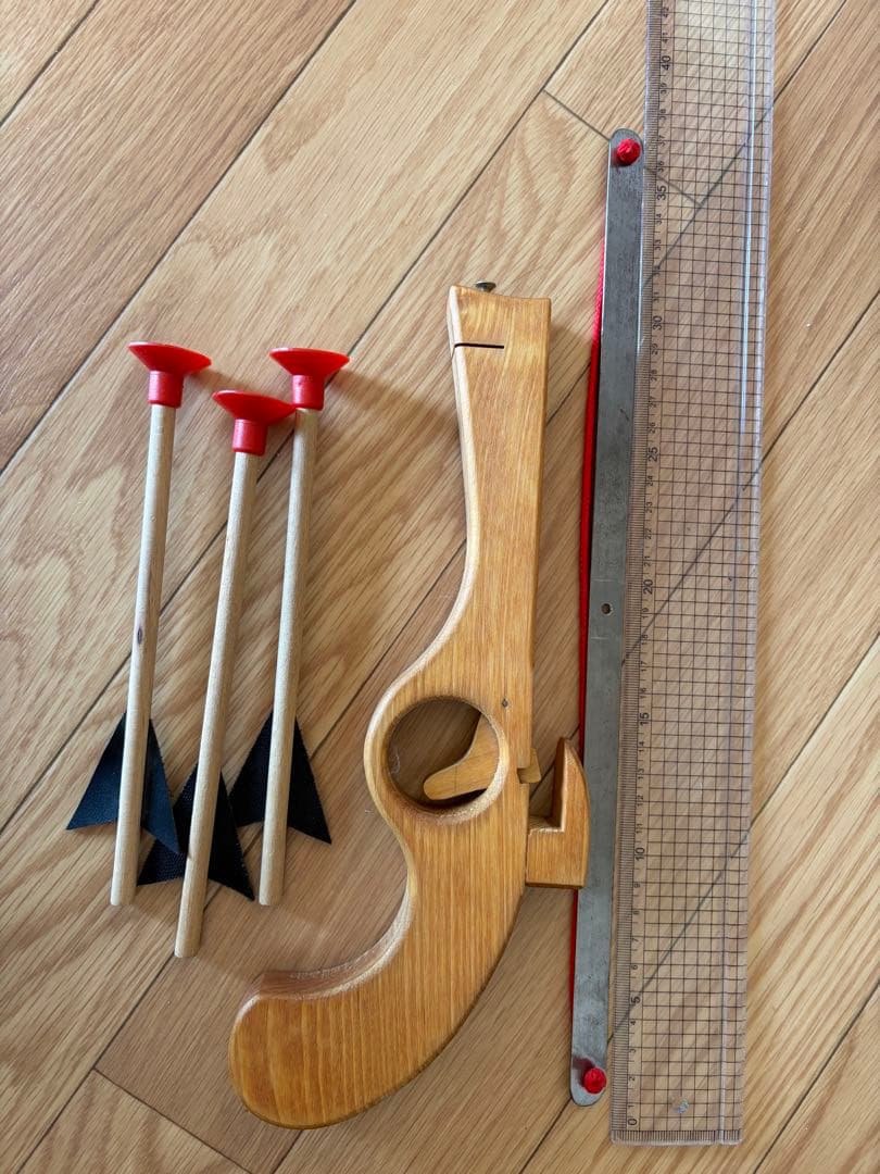 フランス製 本格 木製クロスボウ 大小セット