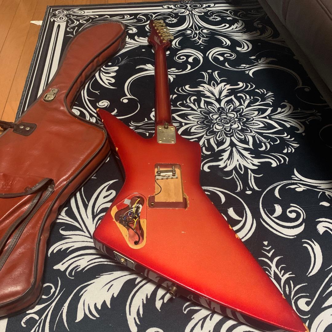 三*ん様 アリアプロⅡ ZZ CUSTOM エクスプローラータイプ ギター ジャ