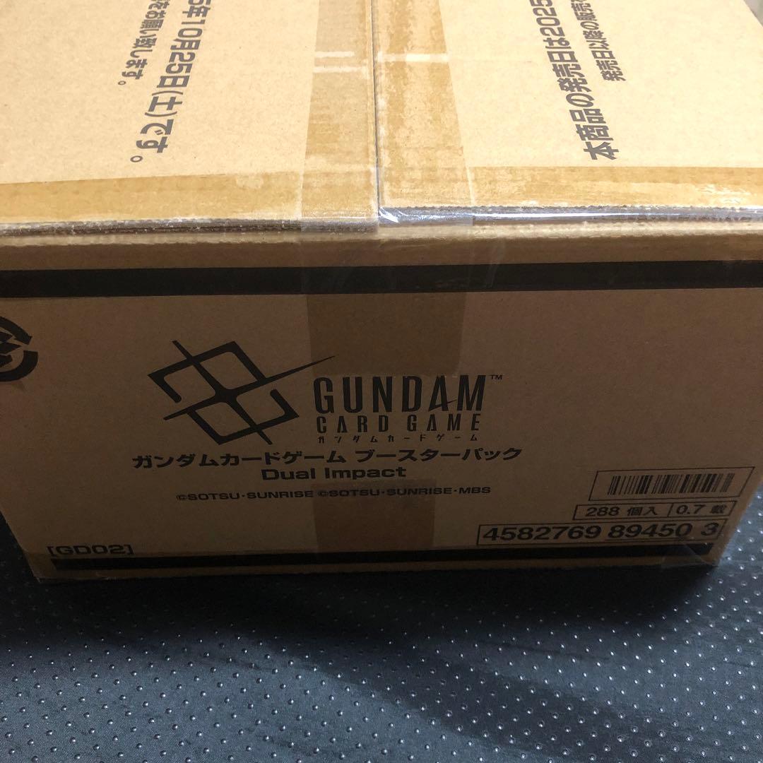 ガンダムカードゲーム DualImpact デュアルインパクト カートン 未開封