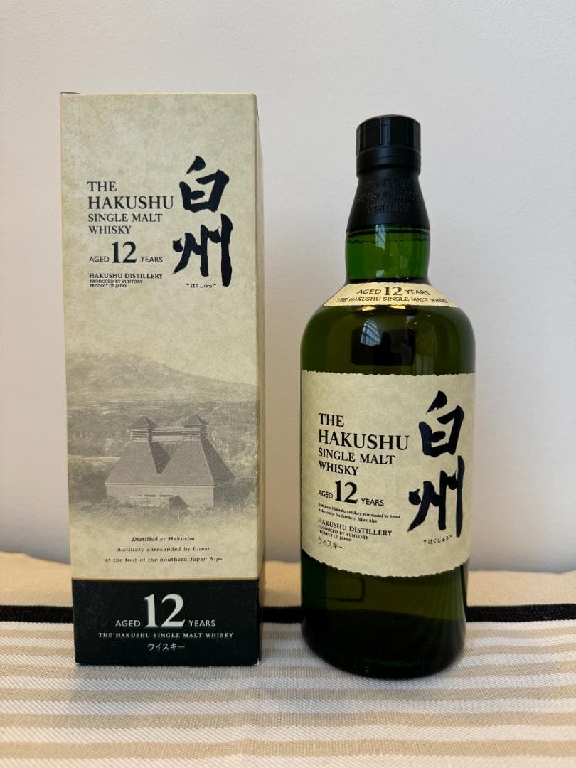 Hakushu 12年 シングルモルトウイスキー 700ml旧ボトル