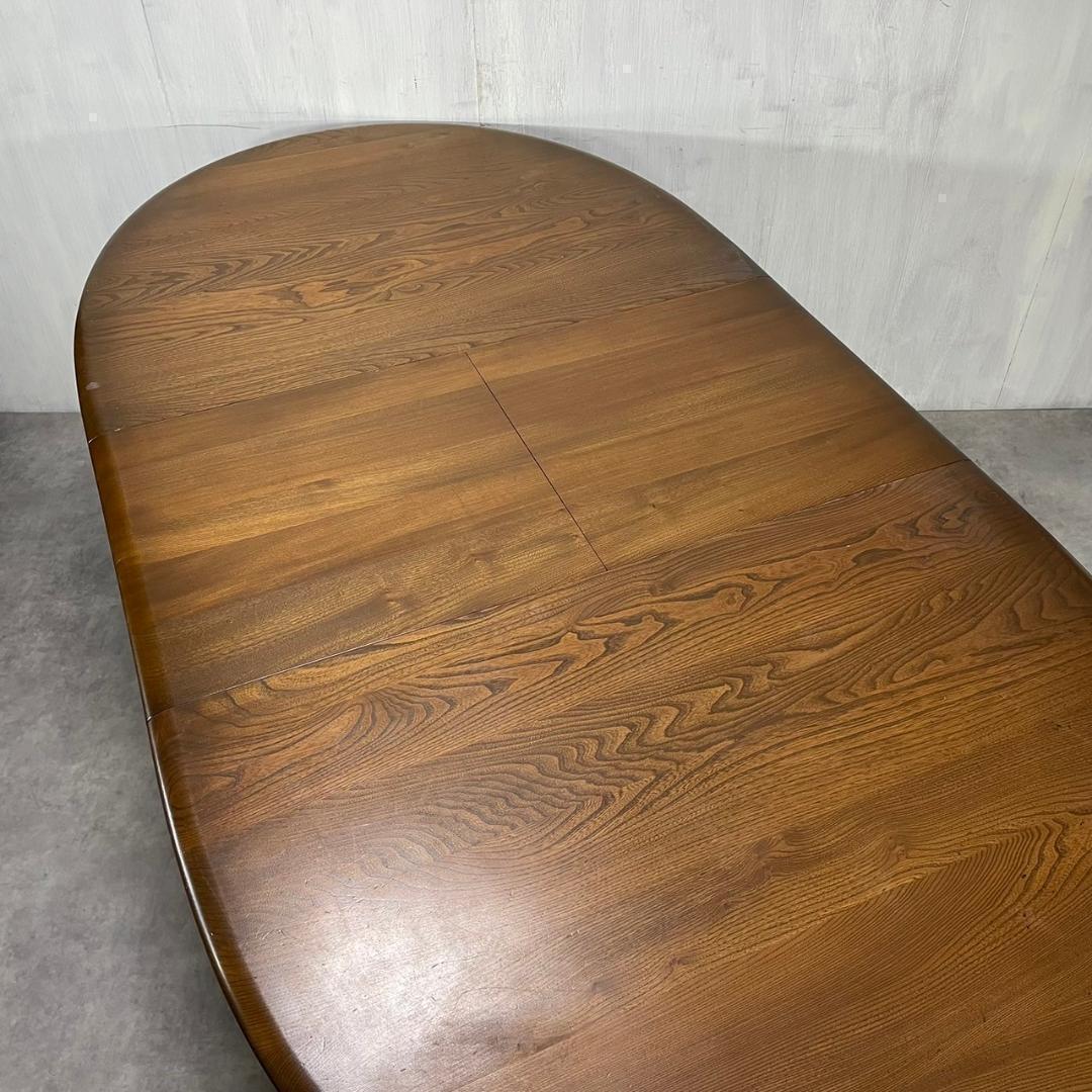 廃盤 ERCOL アーコール エクステンション ダイニング テーブル 2way