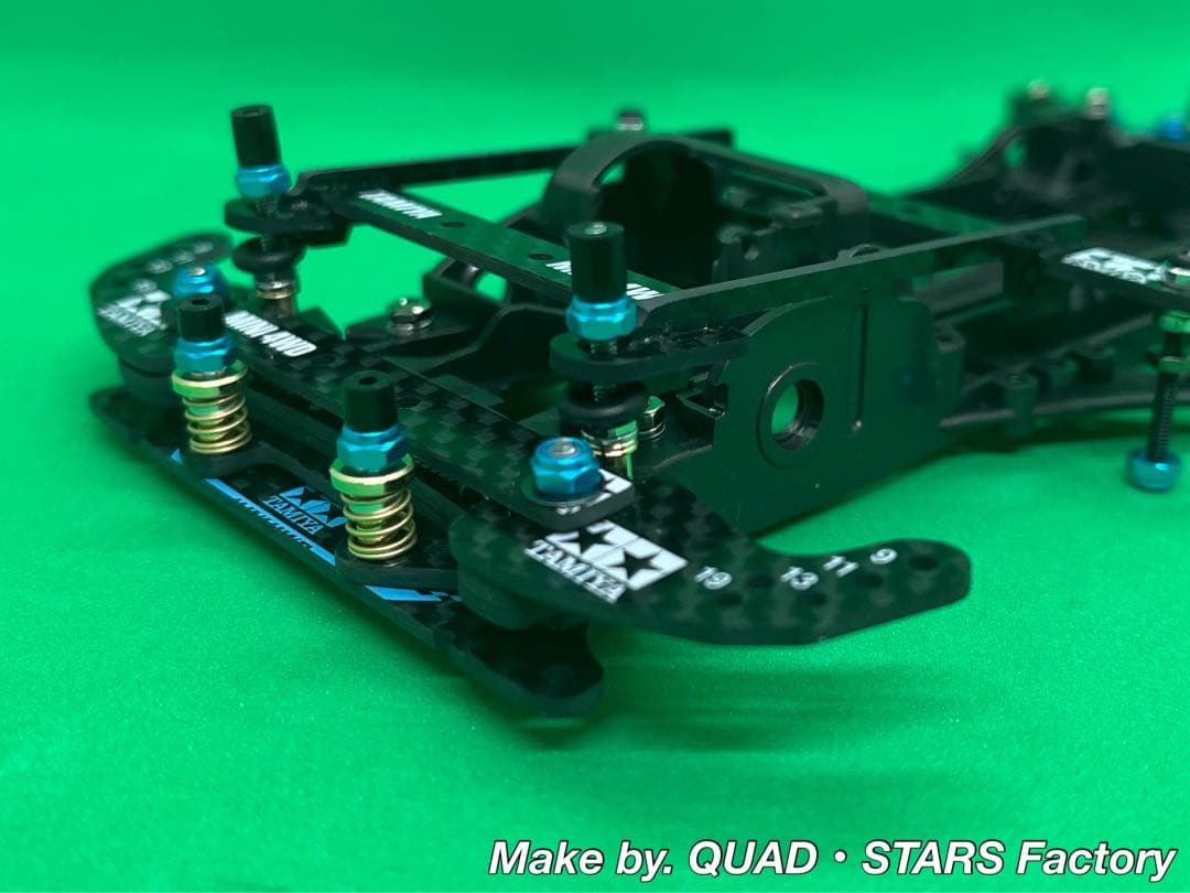 【ミニ四駆・FM-A用】2軸ATピボット＋1軸リヤアンカー　J-CUP2021