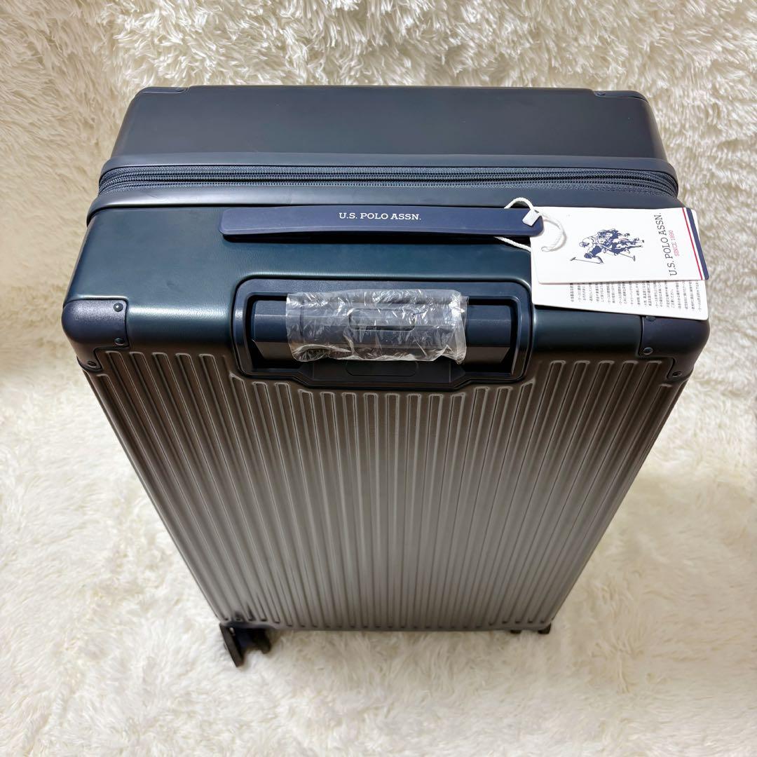ぼんす様専用】美品 ユーエスポロ スーツケースキャリーバッグ ネイビー60L