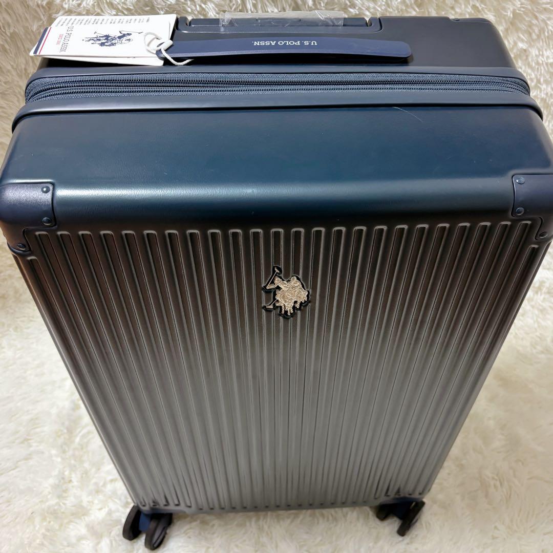 ぼんす様専用】美品 ユーエスポロ スーツケースキャリーバッグ ネイビー60L