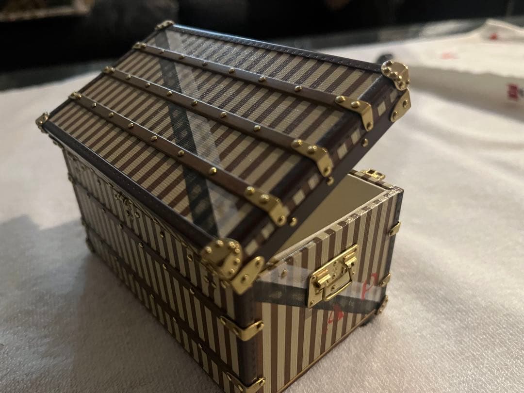 レア非売品 ルイヴィトン ノベルティトランク 小物入れ オブジェ コレクション