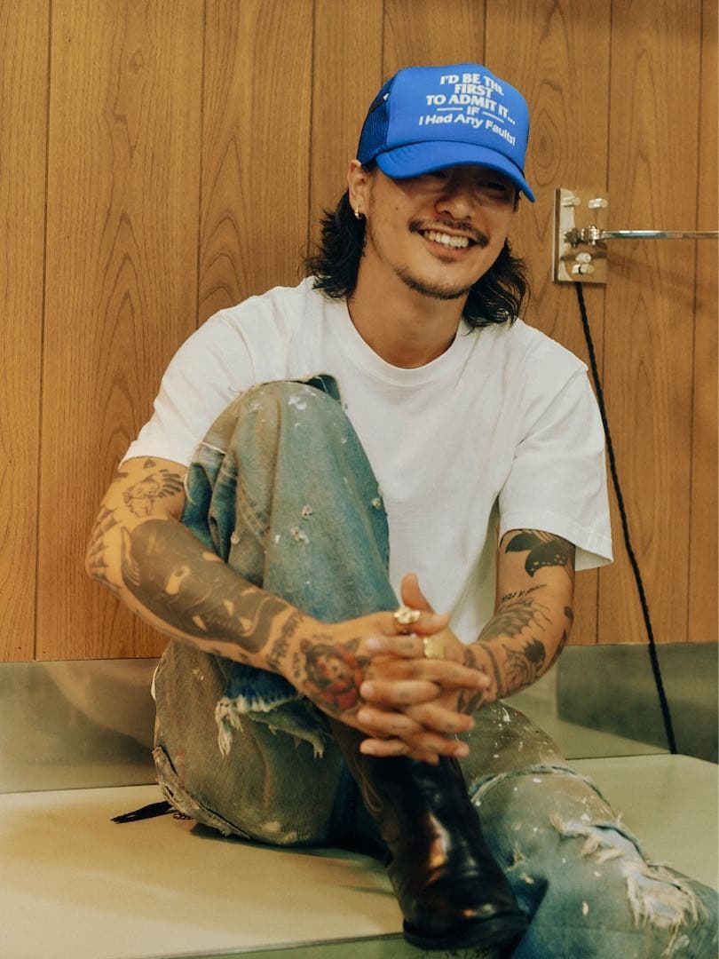 tattoo studio yamada キャップ山田蓮