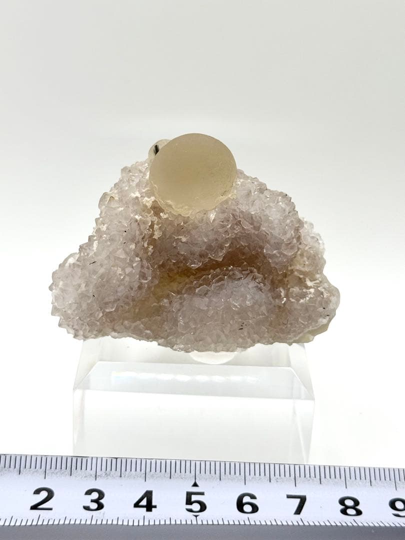 球状フローライト インド産 蛍石 原石 鉱物標本 球状フローライト