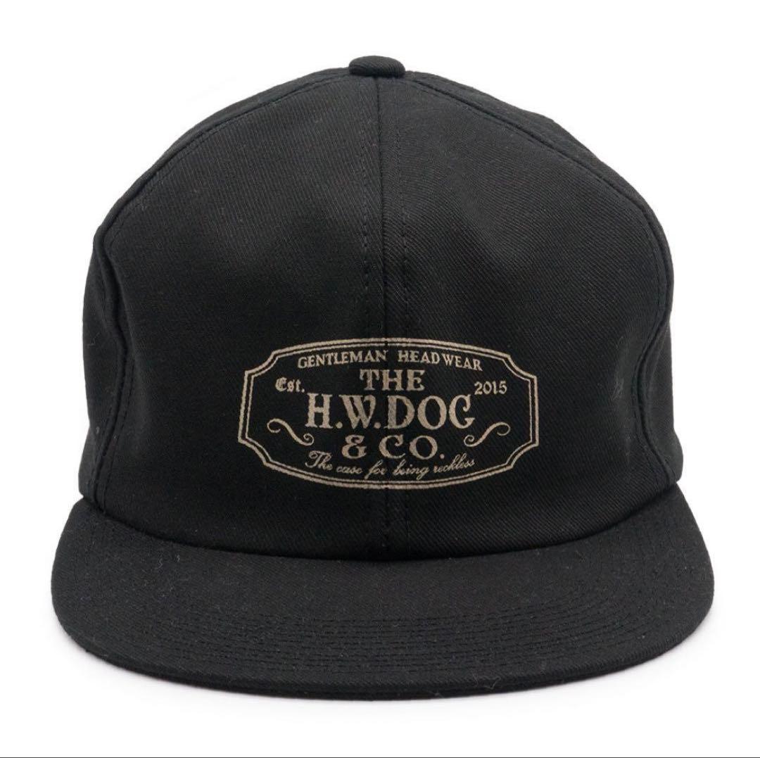 THE H.W. DOG&CO. トラッカーキャップ ブラック サイズ38