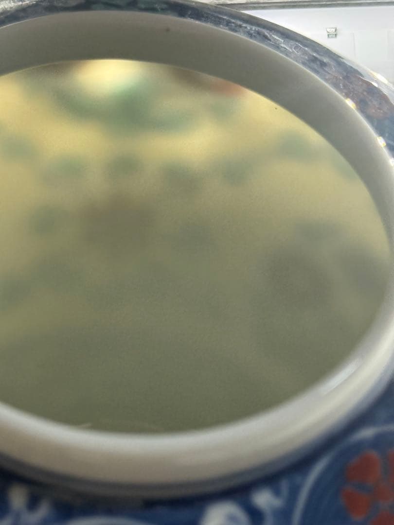 茶壺　景徳鎮製　大明成化年製とう彩壺写　送料込み251018