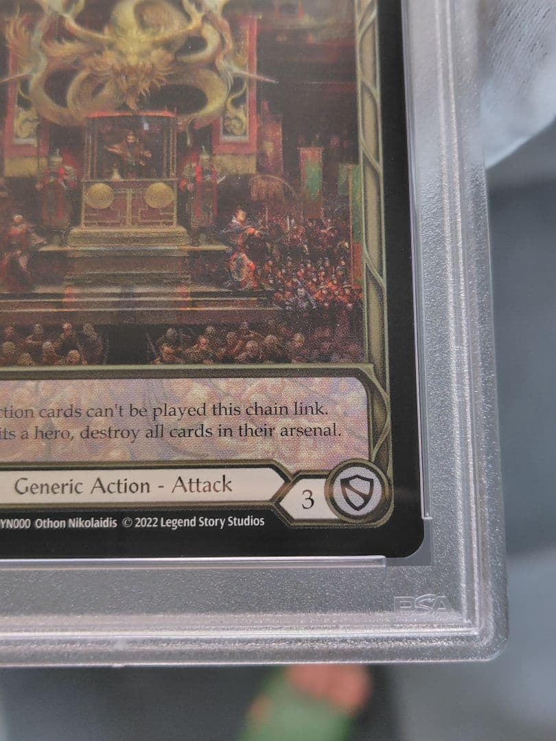 【PSA9】 Command and Conquer cold foil fab