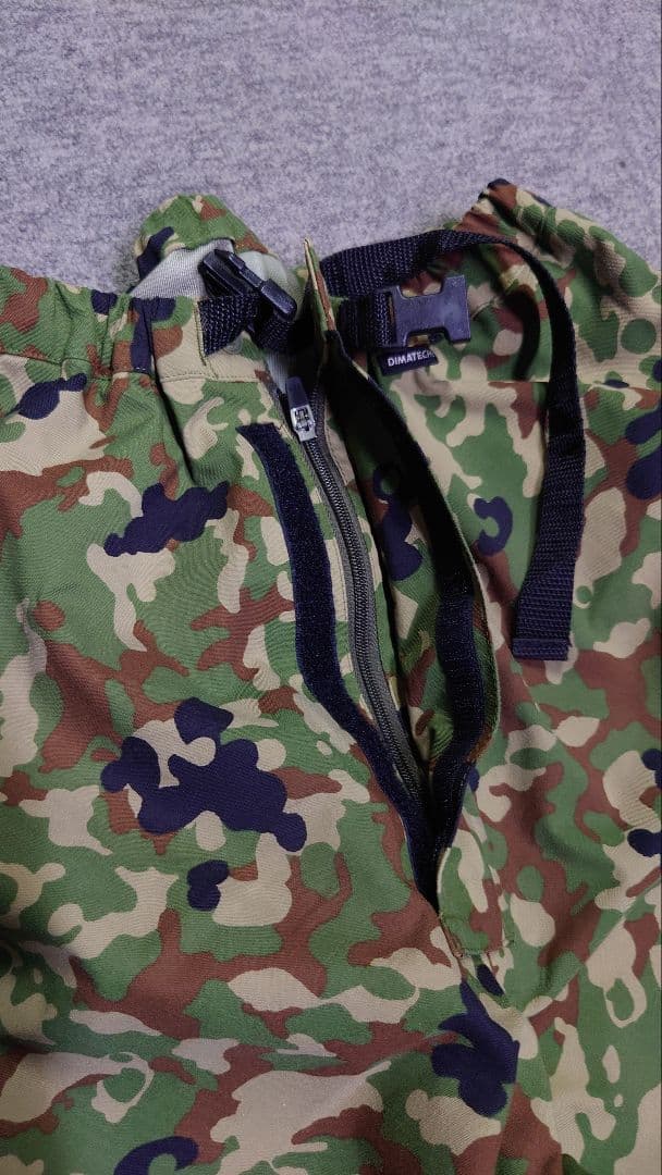 dimatech陸自迷彩雨衣