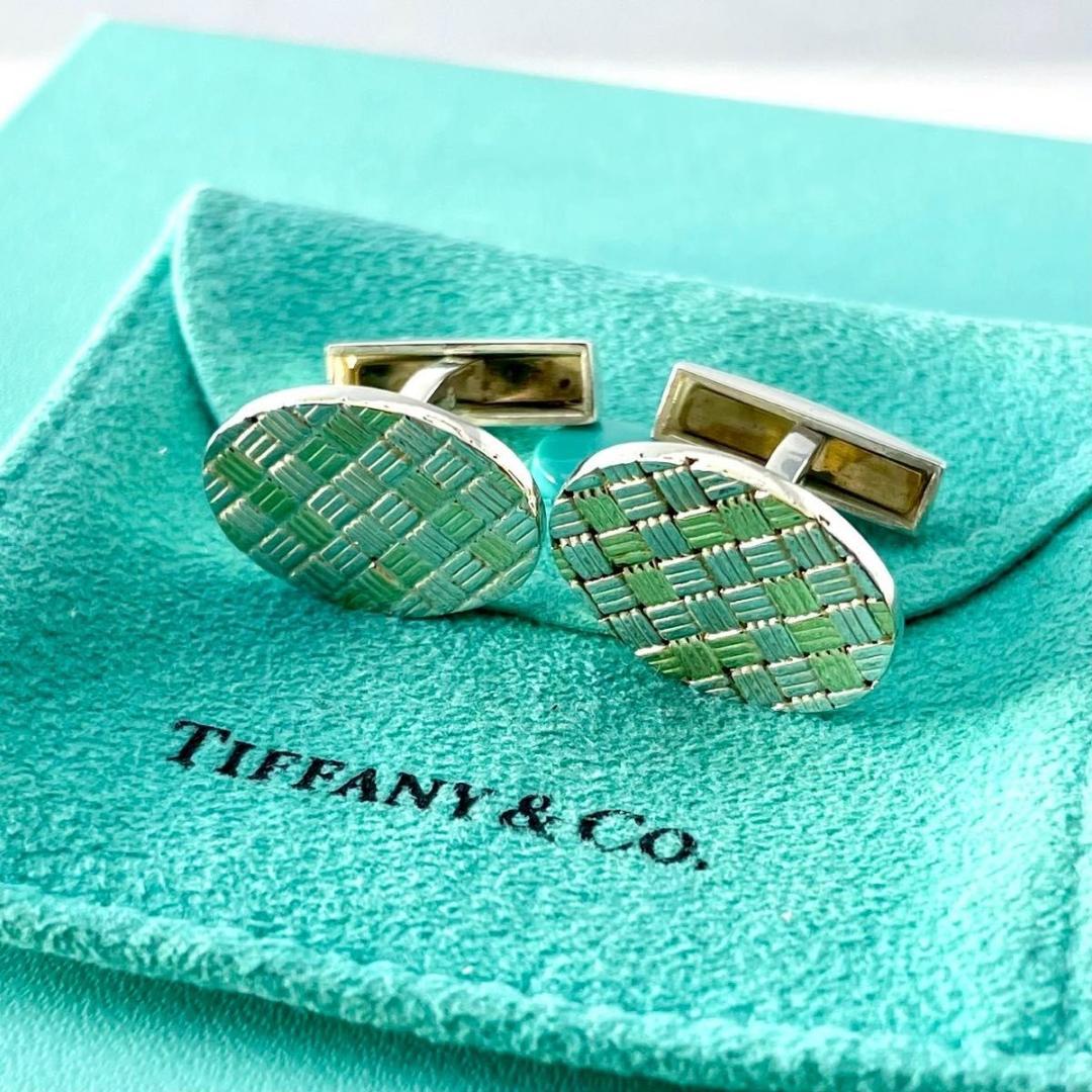 TIFFANY&Co.（ティファニー） 極 美品 希少品 1837 フープ ピアス ロゴ