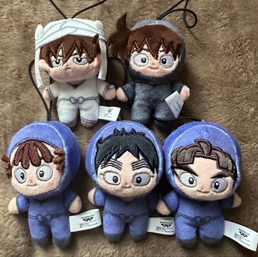 忍たま乱太郎 ほわぬい 5種セット