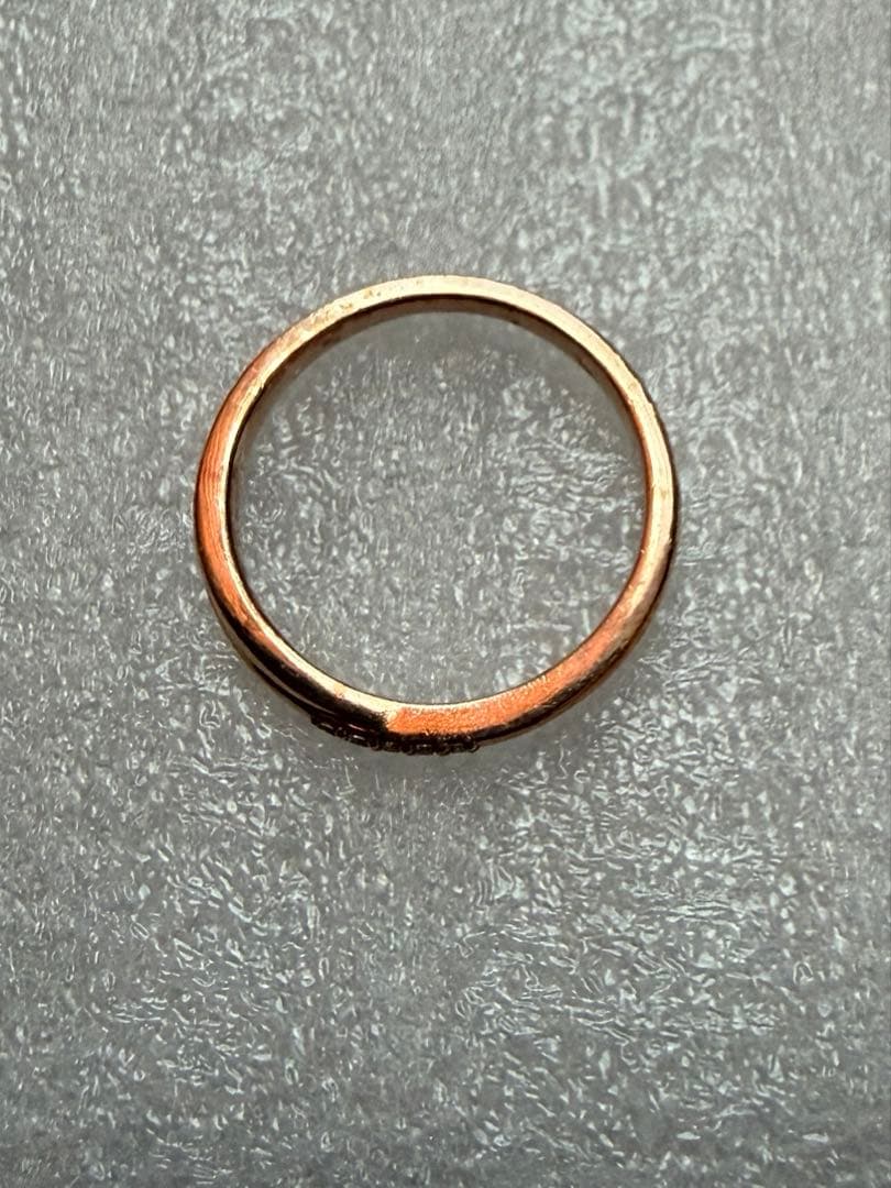 お値下げ中！　canal4℃ K10ピンクゴールド　サイズ9号