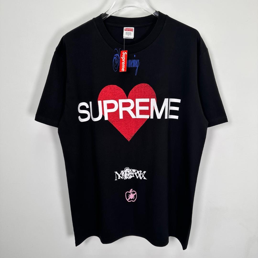 Supreme Announcing Tee Black s