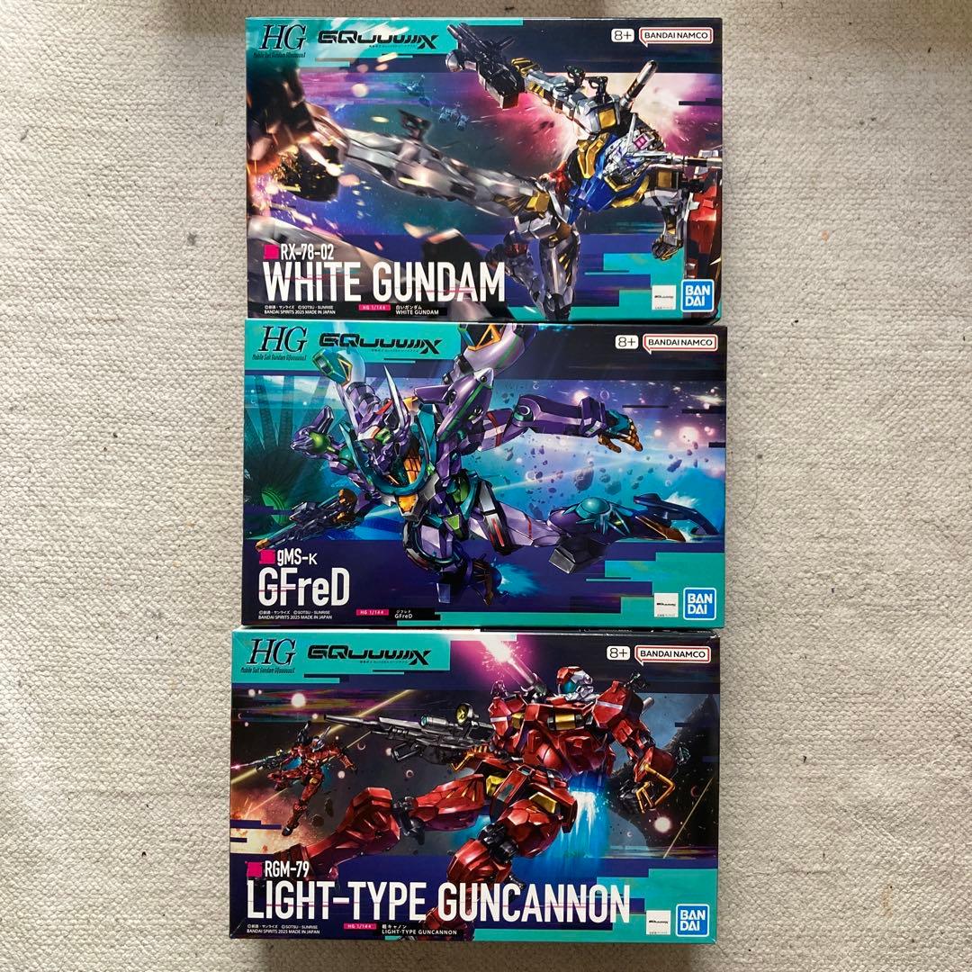 機動戦士ガンダム ジークアクス 白いガンダム他HG ガンプラ まとめ売り 引退品 機動戦士ガンダム ジークアクス 白いガンダム他HG ガンプラ まとめ売り