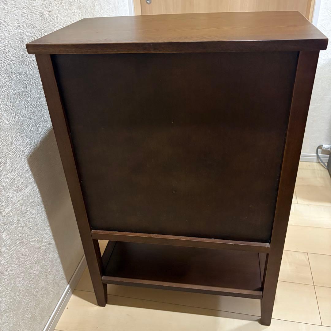 曙工芸 曙 キャビネット サイドボード 電話台 ステンドグラス レトロ