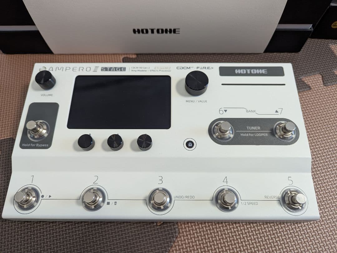 HOTONE AMPEROⅡ STAGE、PRESSⅡ、SWITCHⅡ 3セット