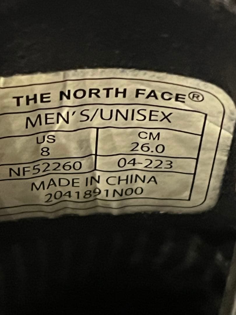 [未使用]THE NORTHFACE コーデュラモカシンWP