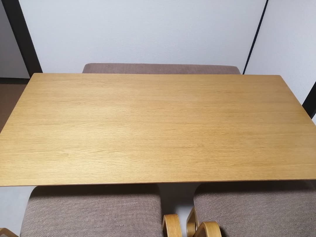 そらまめさん専用　無印良品　リビングでもダイニングでも使えるダイニングセット