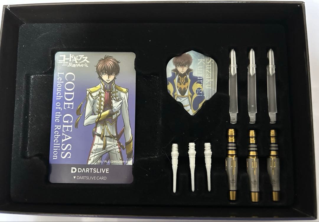 【写真追加】ダーツ　コードギアス反逆のルルーシュ ダーツセット スザク