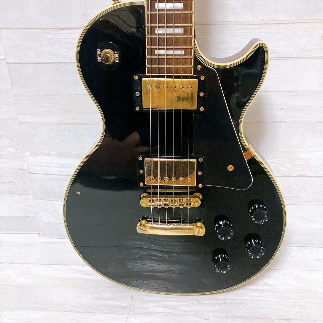 BUSKER'S レスポール カスタム BLC300 エレキギター ブラック