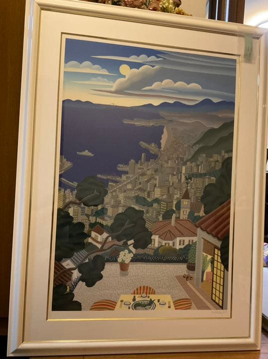 トーマスマックナイト 夜の神戸コースト 直筆サインあり