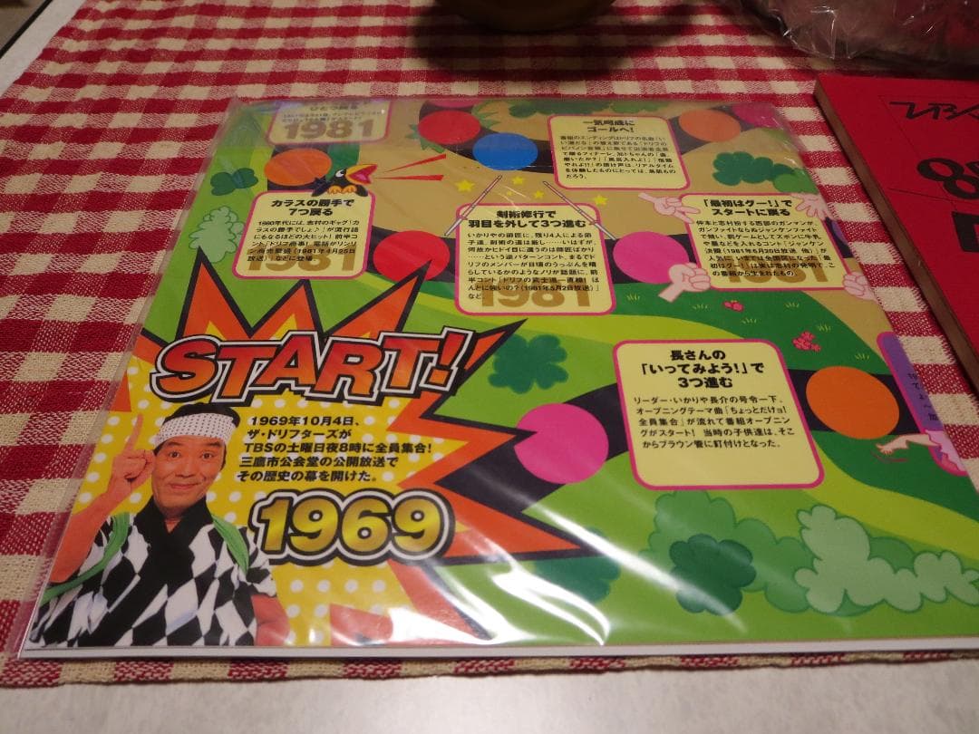 ザ・ドリフターズ 8時だョ! 全員集合DVD付属グッズ