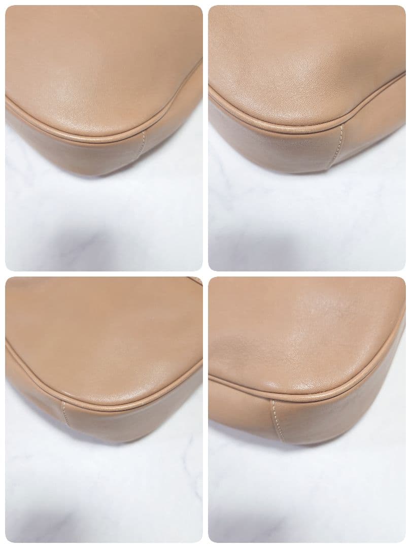 美品✨コーチ COACH ワンショルダー オールドコーチ ハーフムーン レザー