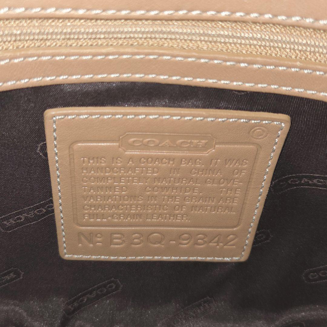 美品✨コーチ COACH ワンショルダー オールドコーチ ハーフムーン レザー